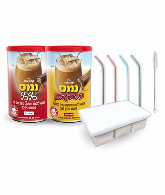 חבילת קפה נמס קר בטעמים