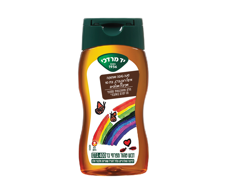 דבש טהור לחיץ 400 גרם image number 1