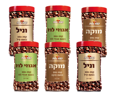 חבילת 6 יחידות נמס בטעמים