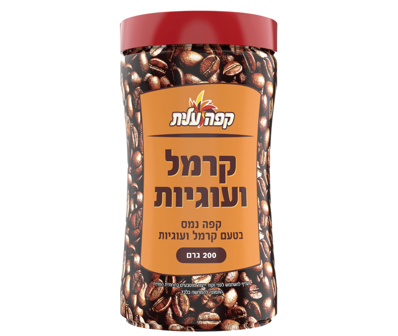 קפה נמס בטעם קרמל ועוגיות image number 0