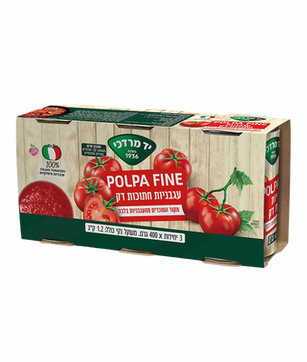 POLPA FINE - עגבניות חתוכות דק