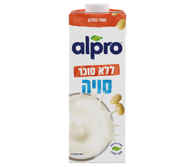משקה סויה ללא סוכר