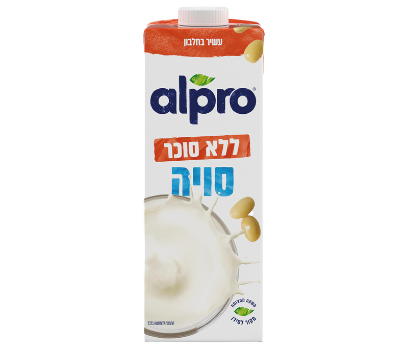 אלפרו משקה סויה ללס 1 ל image number 0