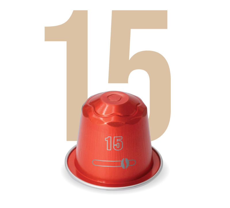 קפסולות 15 למכונות נספרסו image number 0